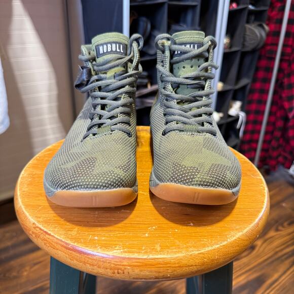 No Bull Outwork Hi-Top Army Camo Trainer Sneaker/Tennis Shoe Size M=7.5 W=9 - Picture 3 of 9